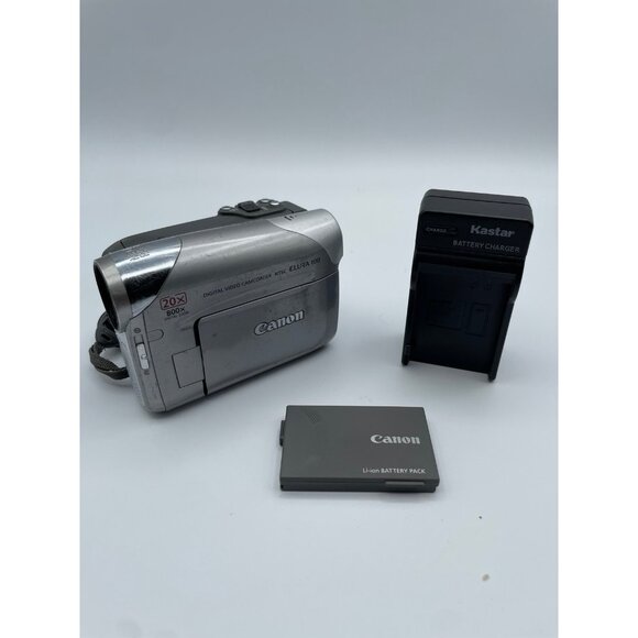 Canon Elura 100 MiniDv 20X 800X Zoom Digital Camcorder***For parts or repair*** - Picture 1 of 10